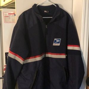 Used real authentic usps fleece jacket